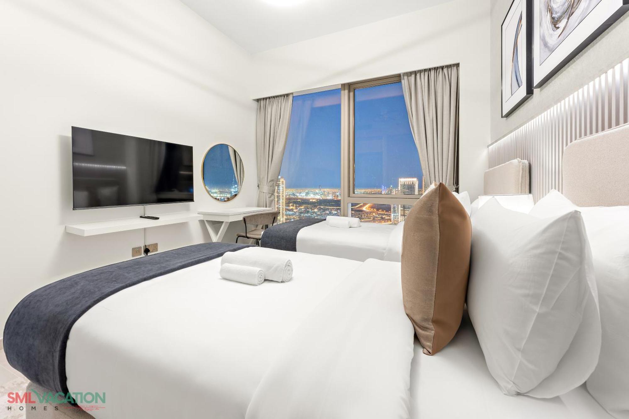 Sml Vacation Homes - Sky High Apartments With Burj Khalifa And Dubai Fountain Views At Grande Signature, Downtown Dubai Exteriör bild