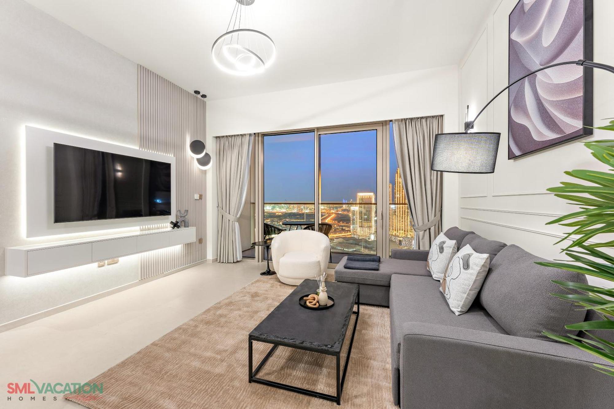 Sml Vacation Homes - Sky High Apartments With Burj Khalifa And Dubai Fountain Views At Grande Signature, Downtown Dubai Exteriör bild