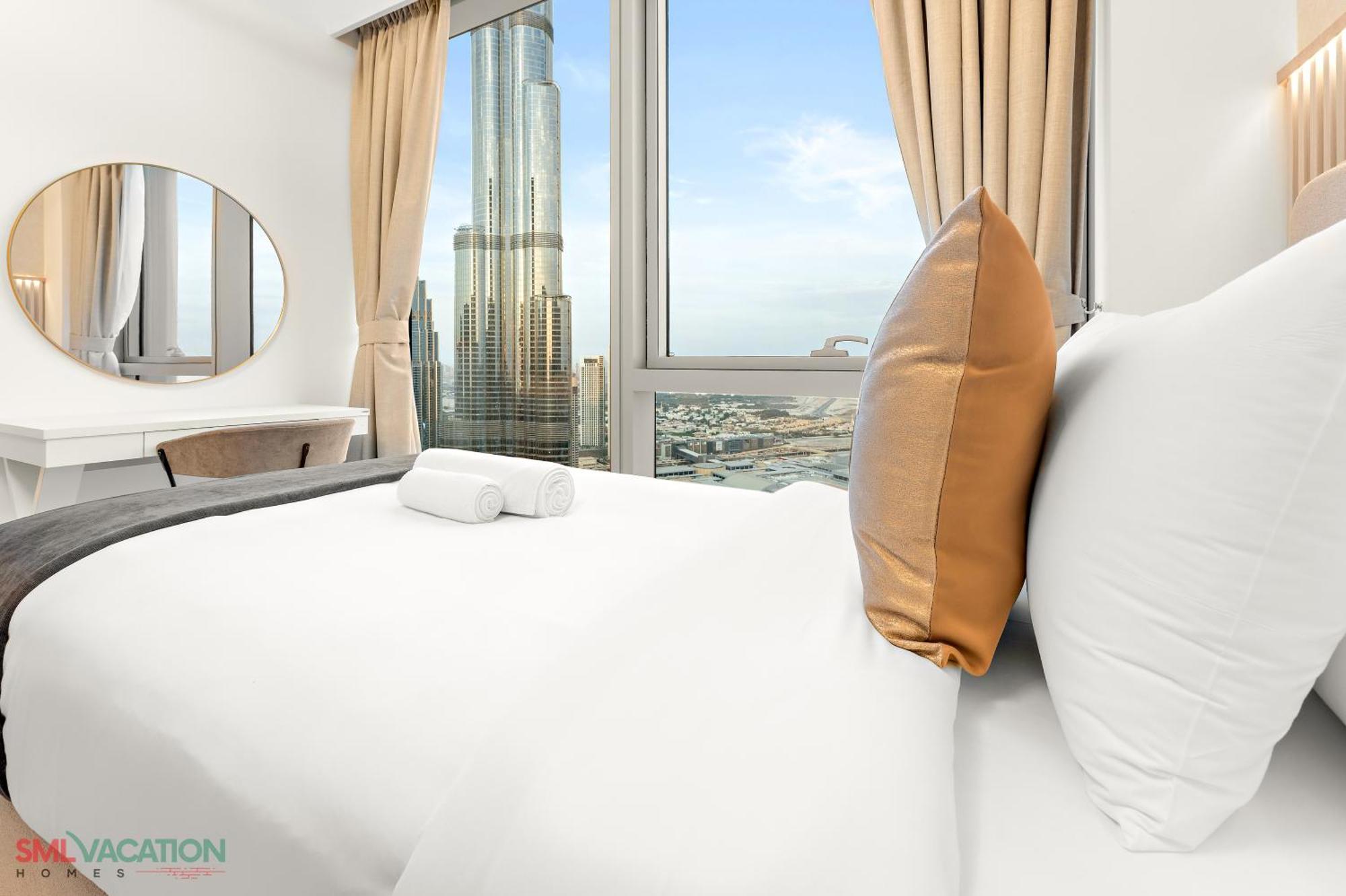 Sml Vacation Homes - Sky High Apartments With Burj Khalifa And Dubai Fountain Views At Grande Signature, Downtown Dubai Exteriör bild