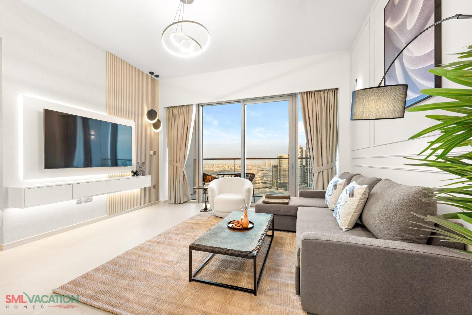 Sml Vacation Homes - Sky High Apartments With Burj Khalifa And Dubai Fountain Views At Grande Signature, Downtown Dubai Exteriör bild