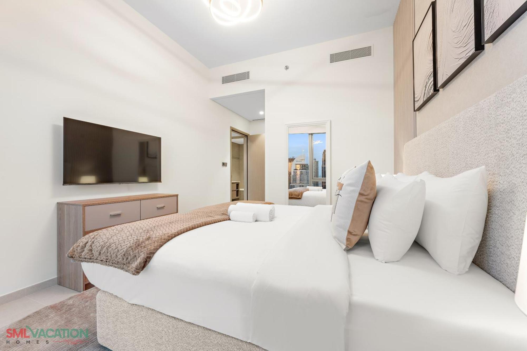 Sml Vacation Homes - Sky High Apartments With Burj Khalifa And Dubai Fountain Views At Grande Signature, Downtown Dubai Exteriör bild