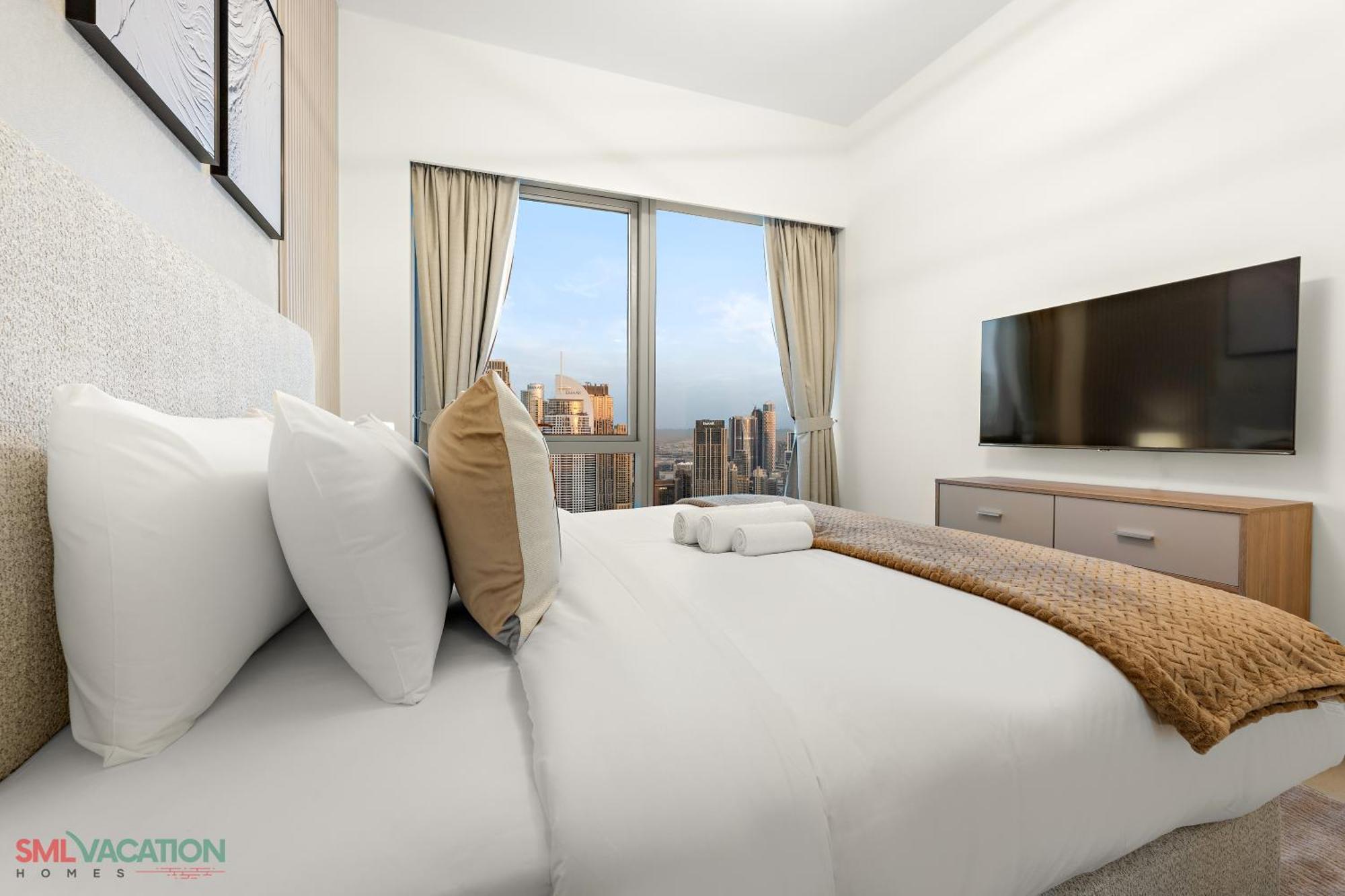 Sml Vacation Homes - Sky High Apartments With Burj Khalifa And Dubai Fountain Views At Grande Signature, Downtown Dubai Exteriör bild