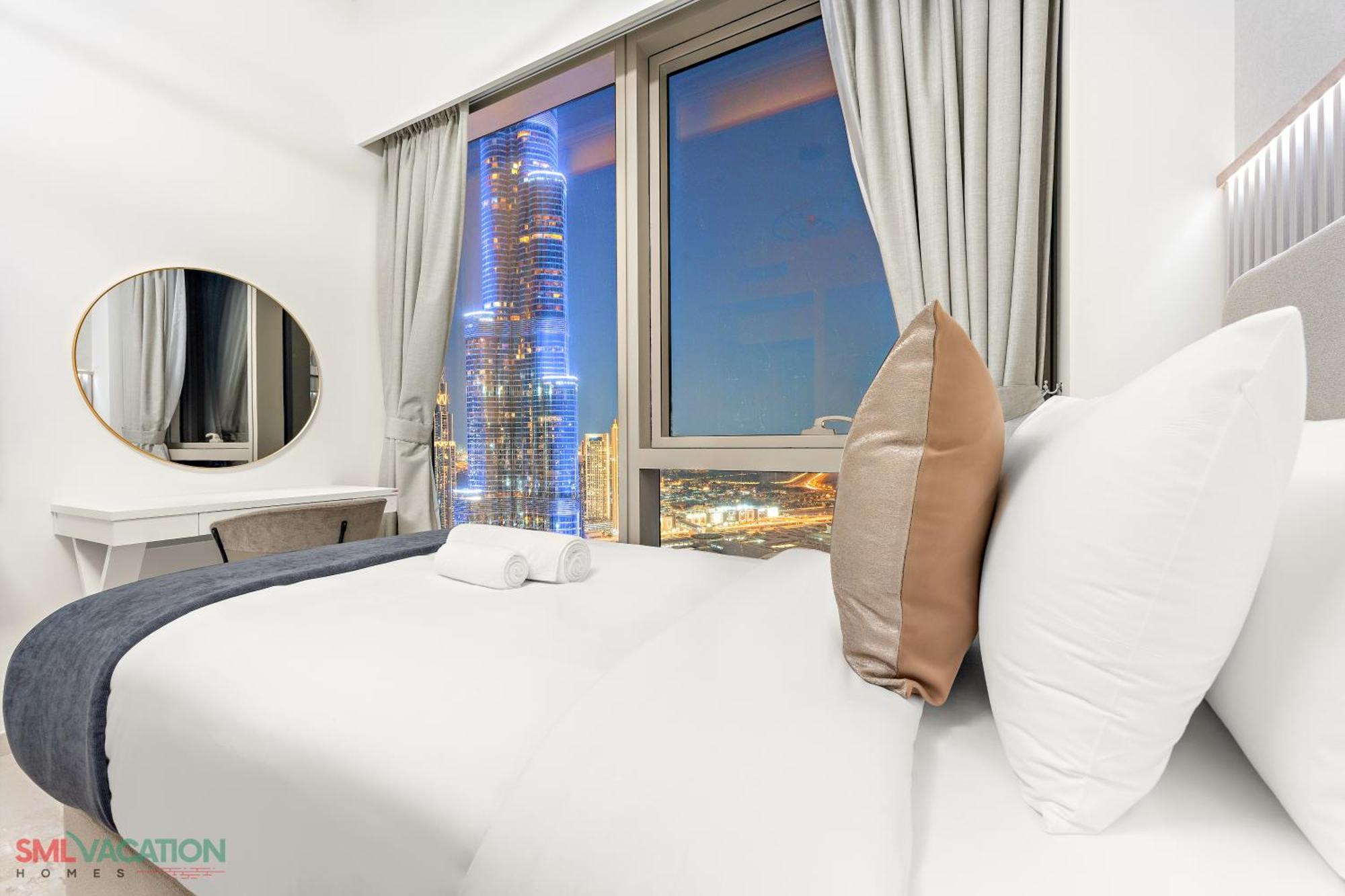 Sml Vacation Homes - Sky High Apartments With Burj Khalifa And Dubai Fountain Views At Grande Signature, Downtown Dubai Exteriör bild