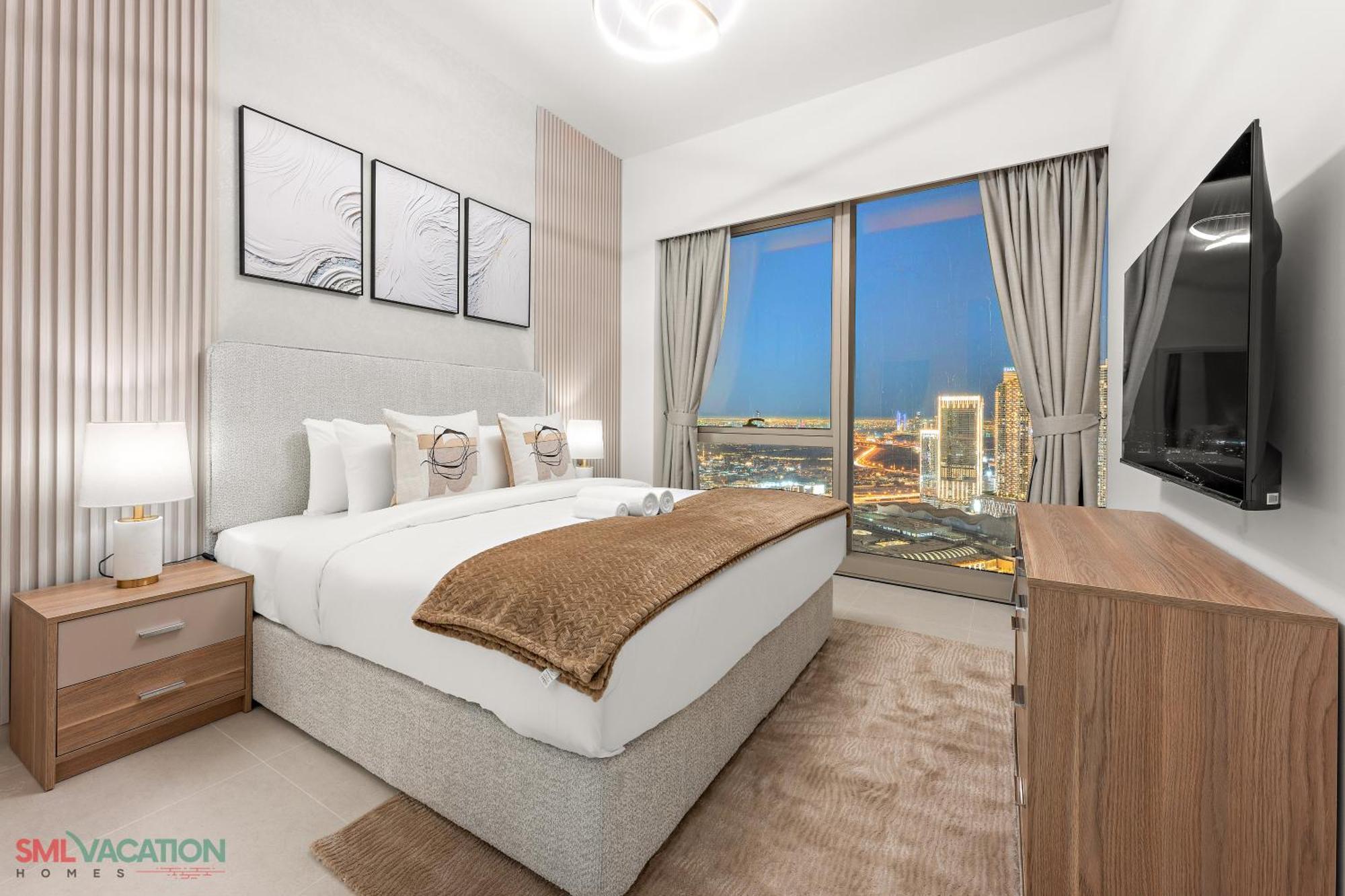 Sml Vacation Homes - Sky High Apartments With Burj Khalifa And Dubai Fountain Views At Grande Signature, Downtown Dubai Exteriör bild