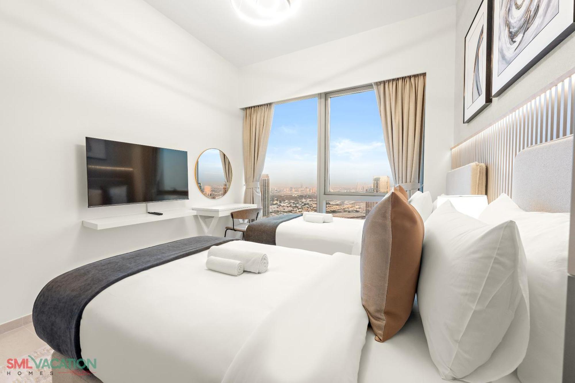 Sml Vacation Homes - Sky High Apartments With Burj Khalifa And Dubai Fountain Views At Grande Signature, Downtown Dubai Exteriör bild