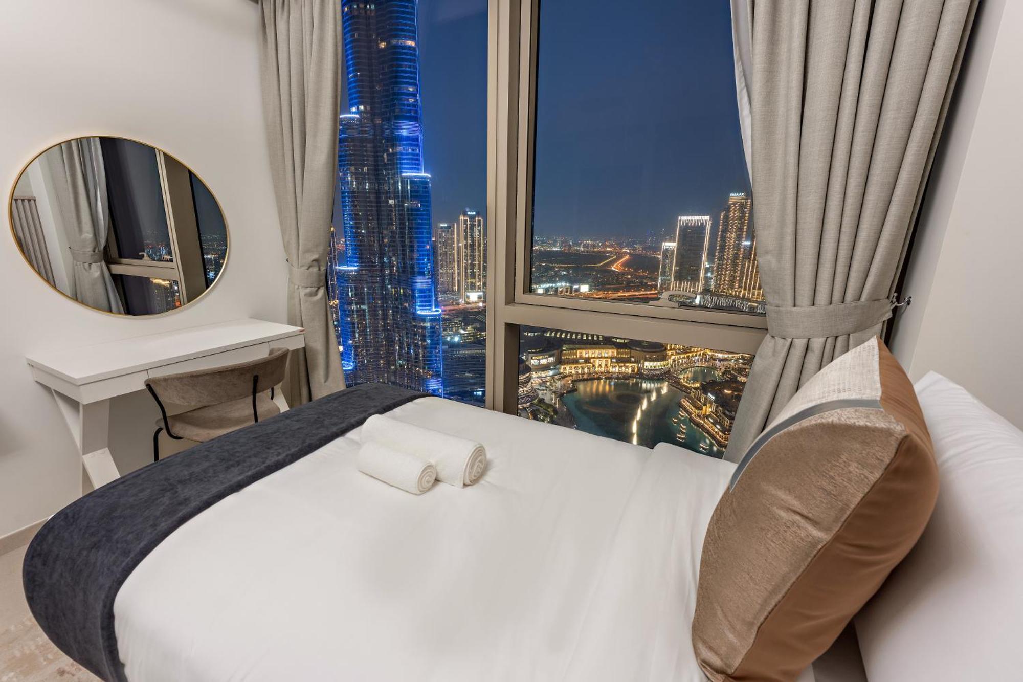 Sml Vacation Homes - Sky High Apartments With Burj Khalifa And Dubai Fountain Views At Grande Signature, Downtown Dubai Exteriör bild